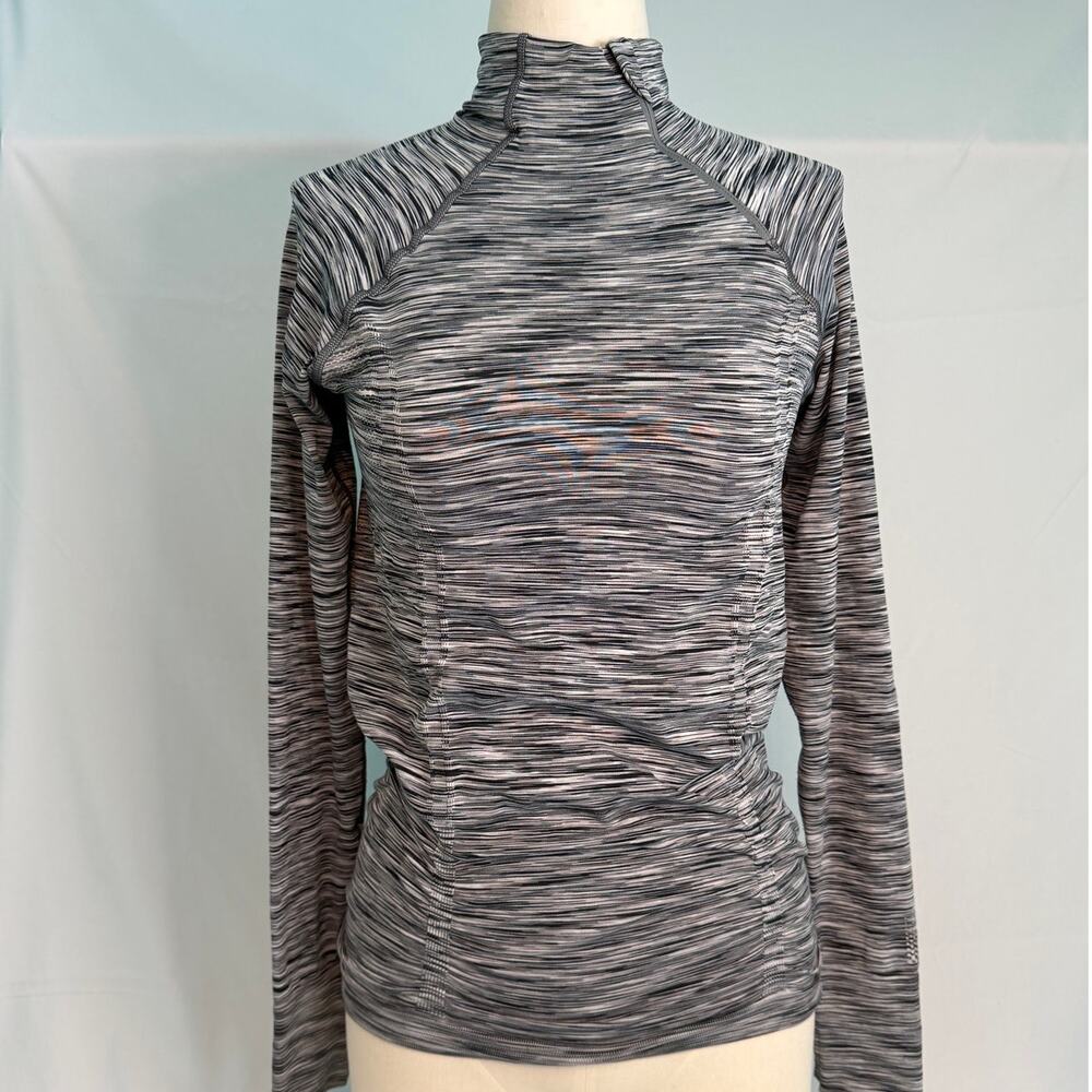 Athleta Fastest Track Asymmetrical Quarter Zip Size Medium